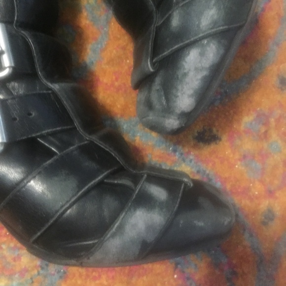 MARC BY MARC JACOBS Leather Buckle Boots - Picture 6 of 7